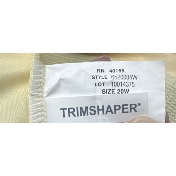 TrimShaper Women’s  Farrah Bengal One Piece Romper Swimsuit Sz 20W - Picture 8 of 12